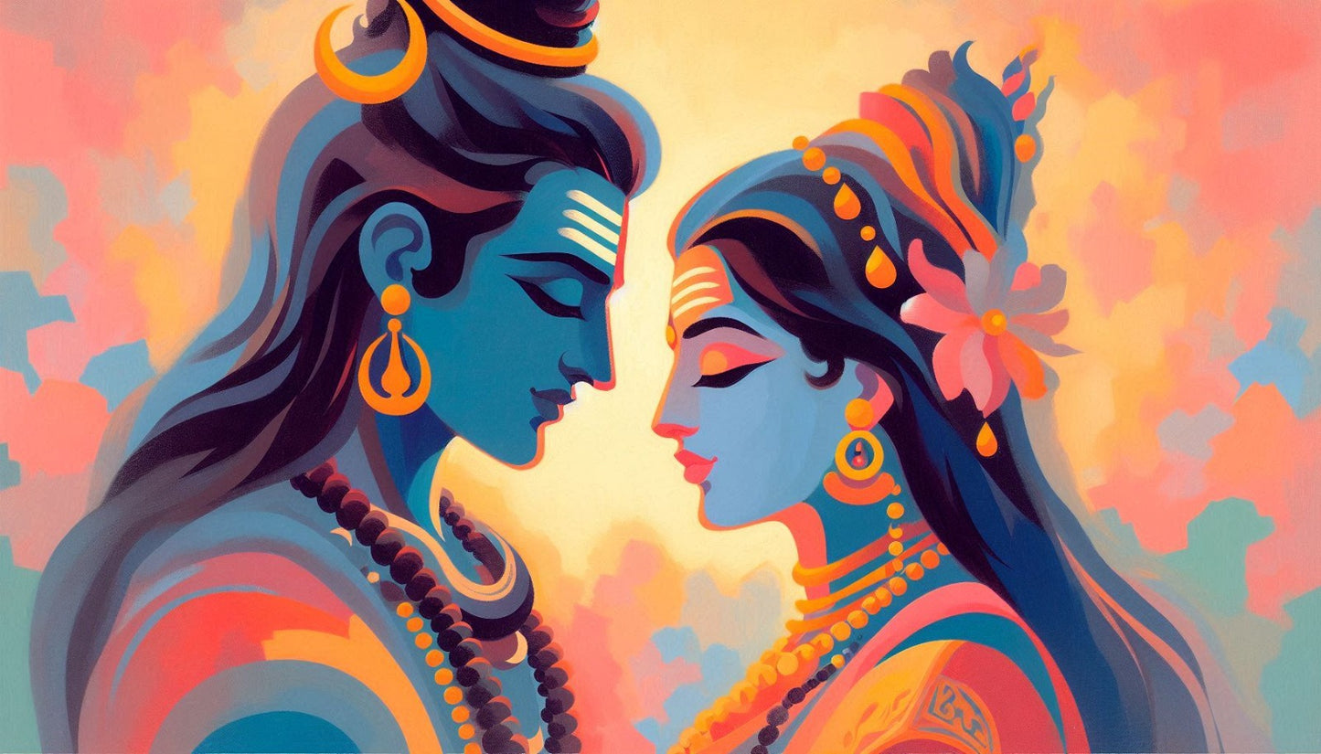 Divine Union – Shiva & Parvati