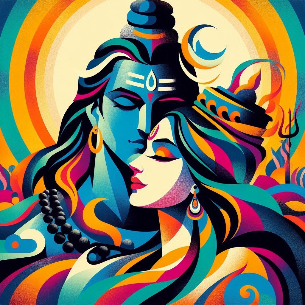 Sacred Love – Shiva & Parvati
