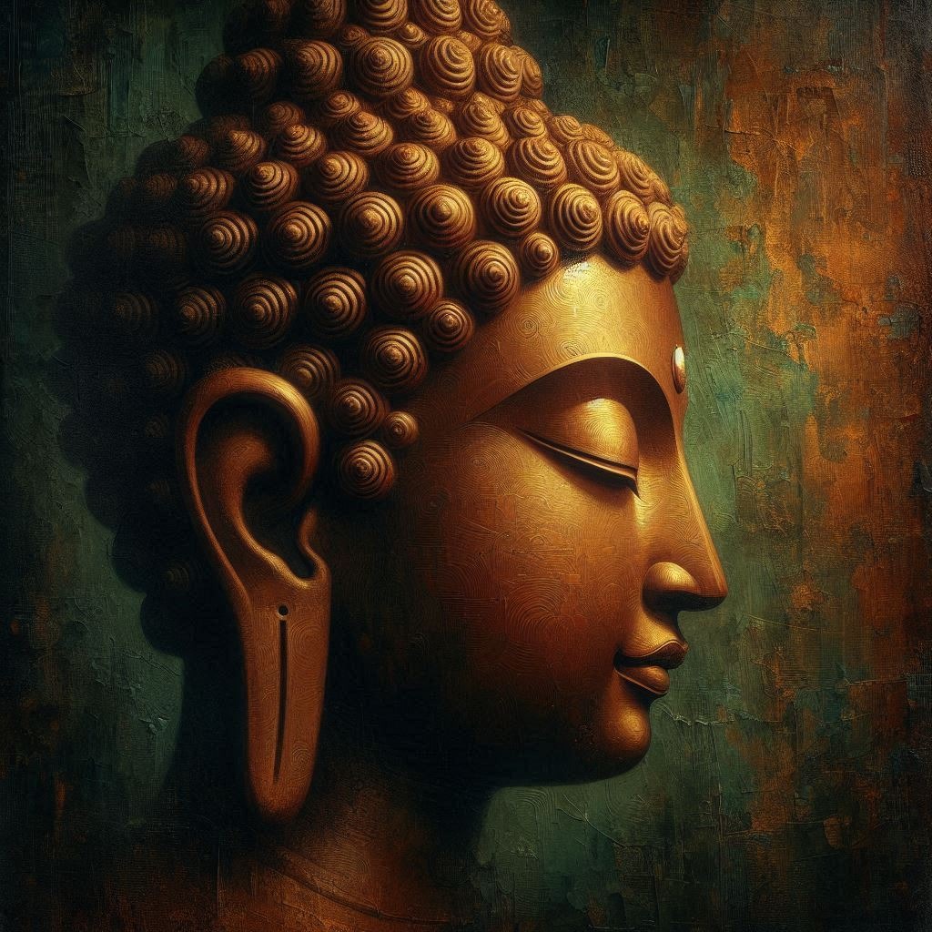 Serenity in Silence – Buddha