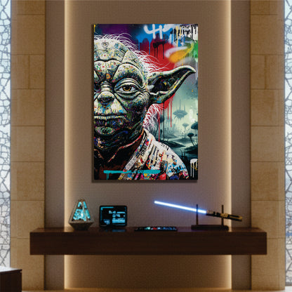 Galactic Master – Abstract Yoda