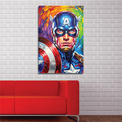 Shielded Glory: Captain America