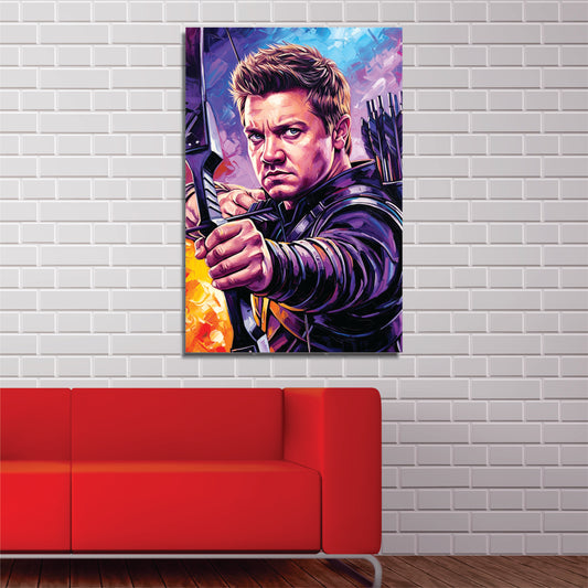 Precision Aim – Abstract Hawkeye