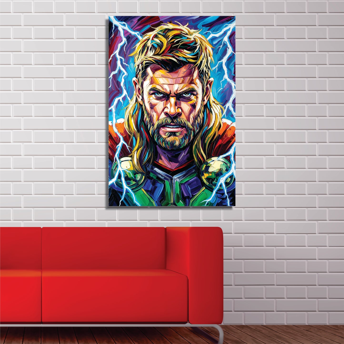 God of Thunder – Abstract Thor