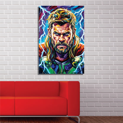 God of Thunder – Abstract Thor