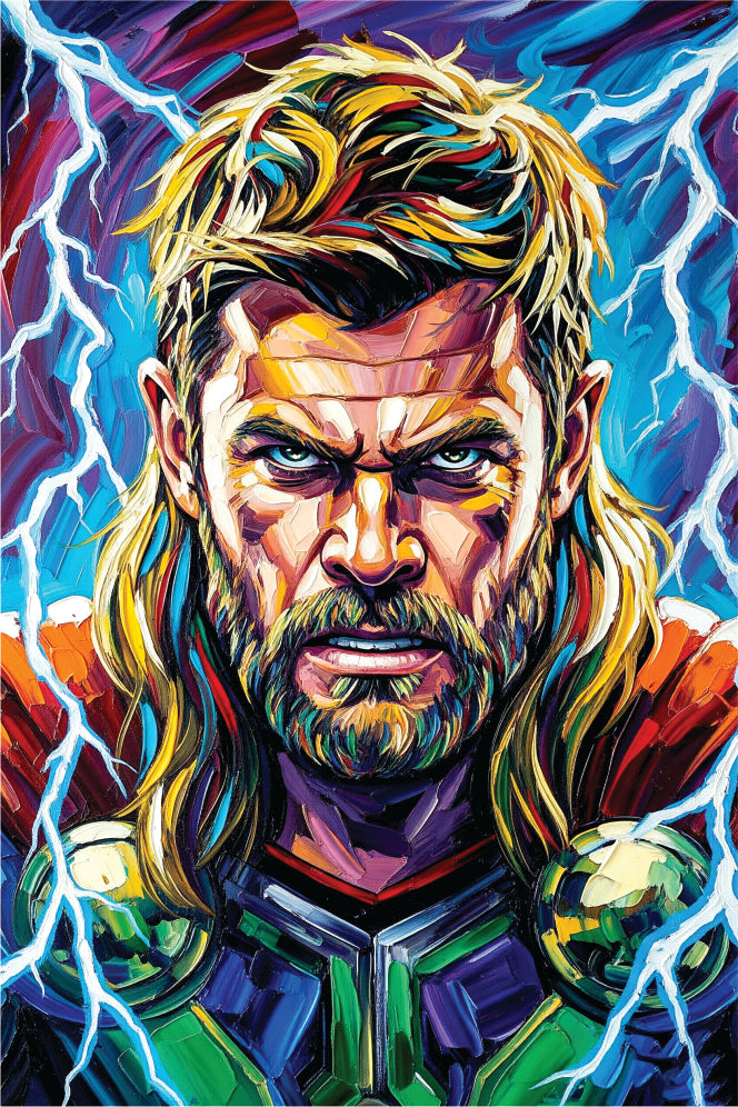 God of Thunder – Abstract Thor